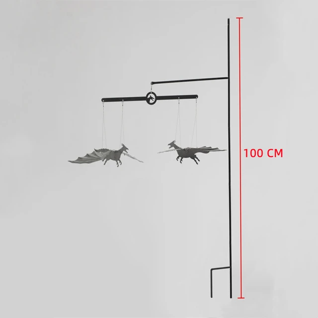 Sárkány Grill Dekoráció Fém 3D Kreatív Parti Kiegészítő A Kerti Otthoni Dekorációhoz - Image 5