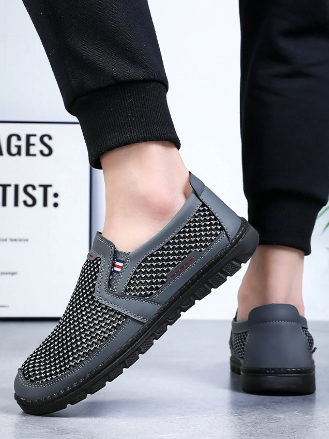 Men's sneakers Multi-faceted ventilation holes, deodorizing without covering the feet casual sneakers designer shoes Sfd2d3823361e44918ddafe449b478639G