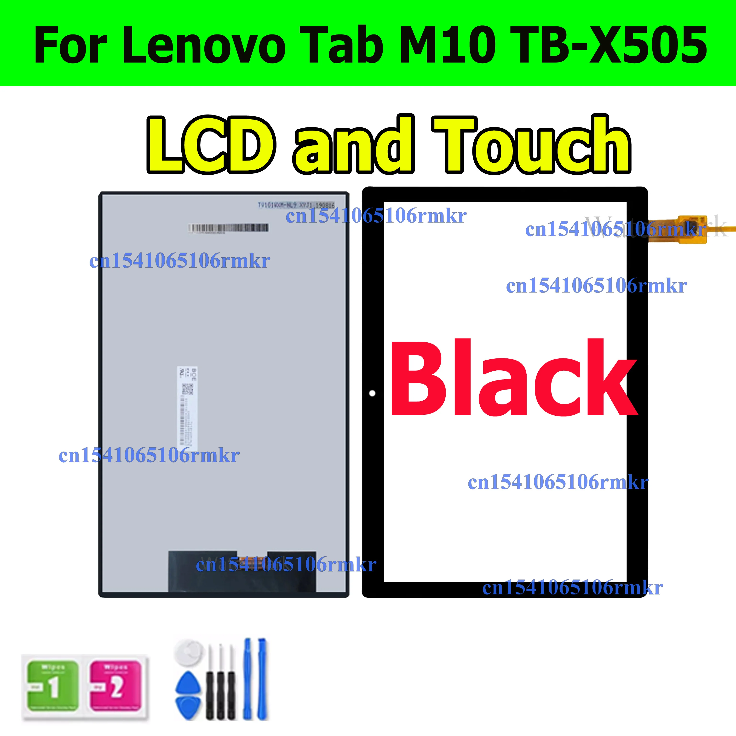 VETRO +TOUCH SCREEN LENOVO Tab M10 HD TB-X505 X505F TB-X505L X505