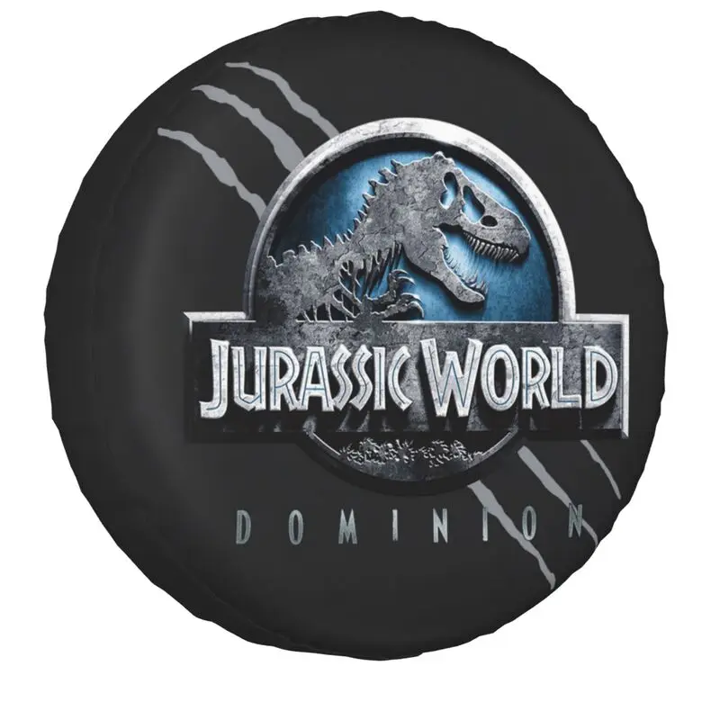 World Dominion Jurassic Park Copertura Pneumatici Per Jeep Pajero Dinosaur Suv Rv 4Wd Protettori Ruota Auto 14 "15" 16 "17" Pollici