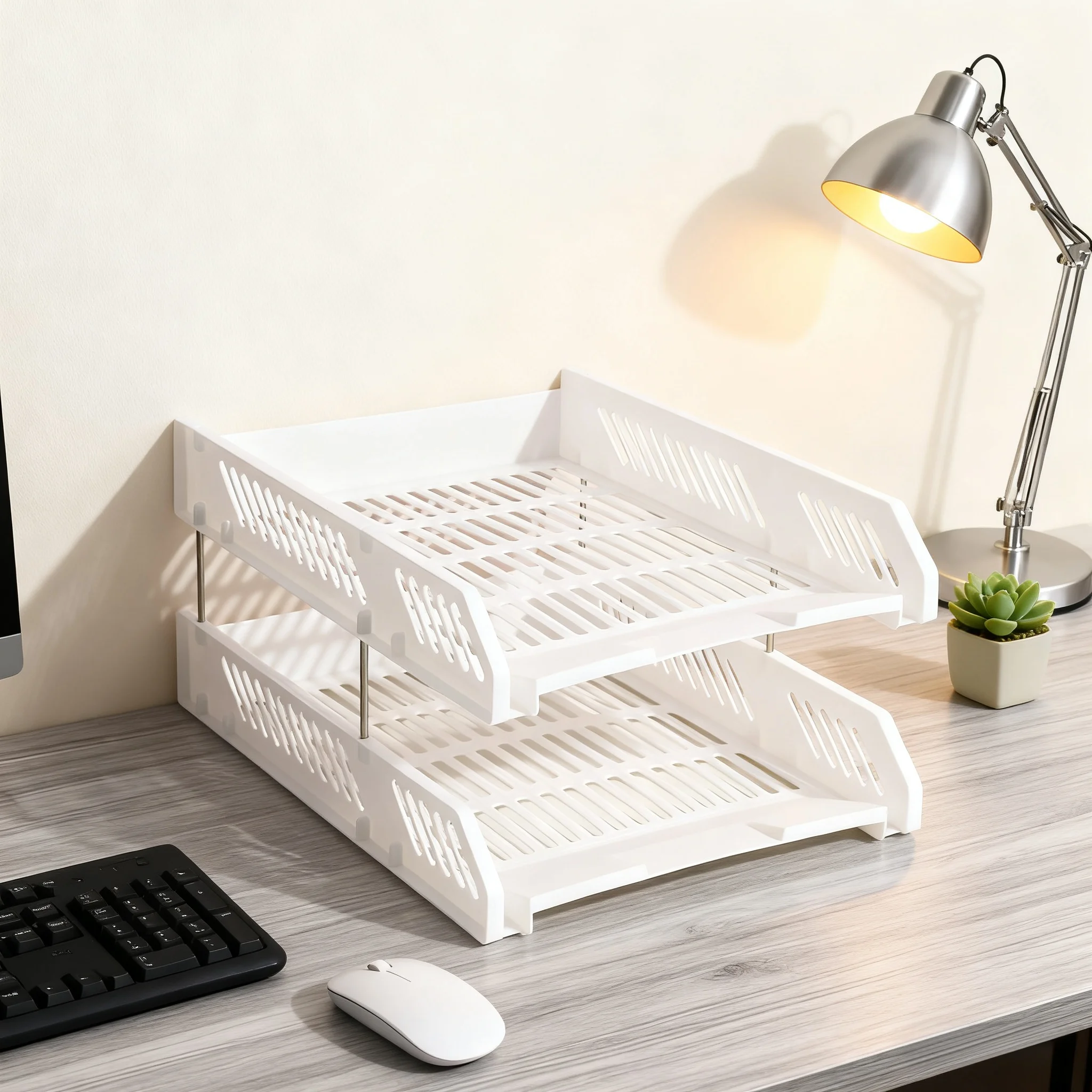 Bestandshouder, dossierlade, desktop-maprek, meerlaagse opbergcombinatieboek en krantenrek