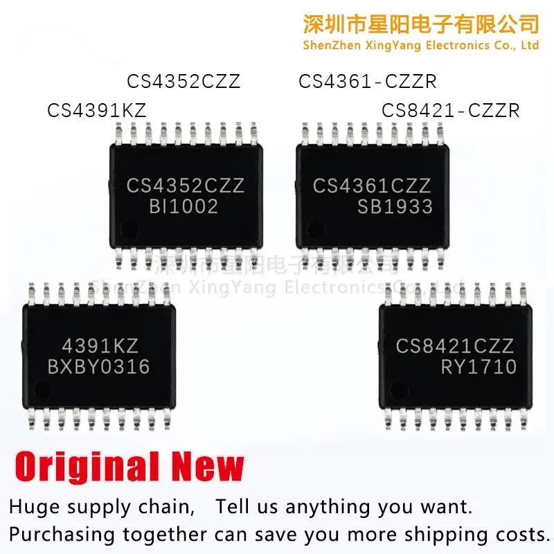 

New original CS4391KZ CS4352CZZ CS4361 - CZZR CS8421 - CZZR spot