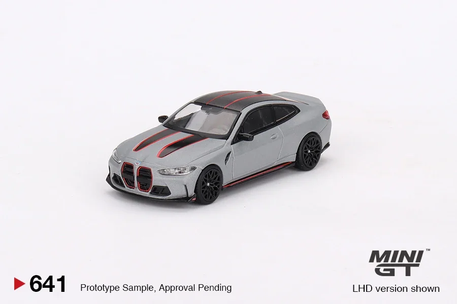 

Мини GT 1:64 M4 CSL (G82) Замороженная Бруклинская металлическая серая литая модель автомобиля