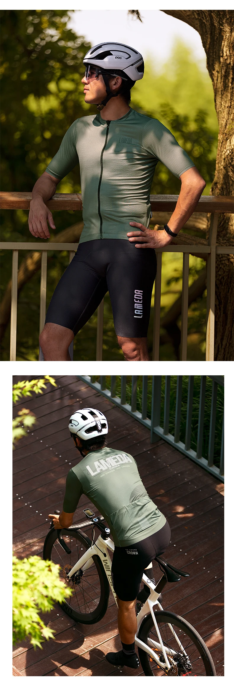 Lameda pro rad trikot sommer mtb radtrikot atmungsaktives kurzarm radtrikot herren rennrad ausrüstung – Detail 16
