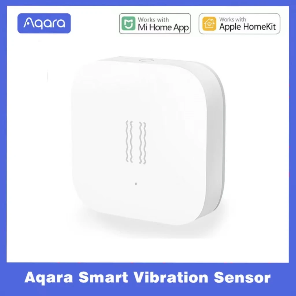 

Aqara Smart Vibration Sensor Zigbee Motion Shock Sensor Detection Alarm Monitor Built-in Gyro For Home Safety Mi Home App 10 Pcs