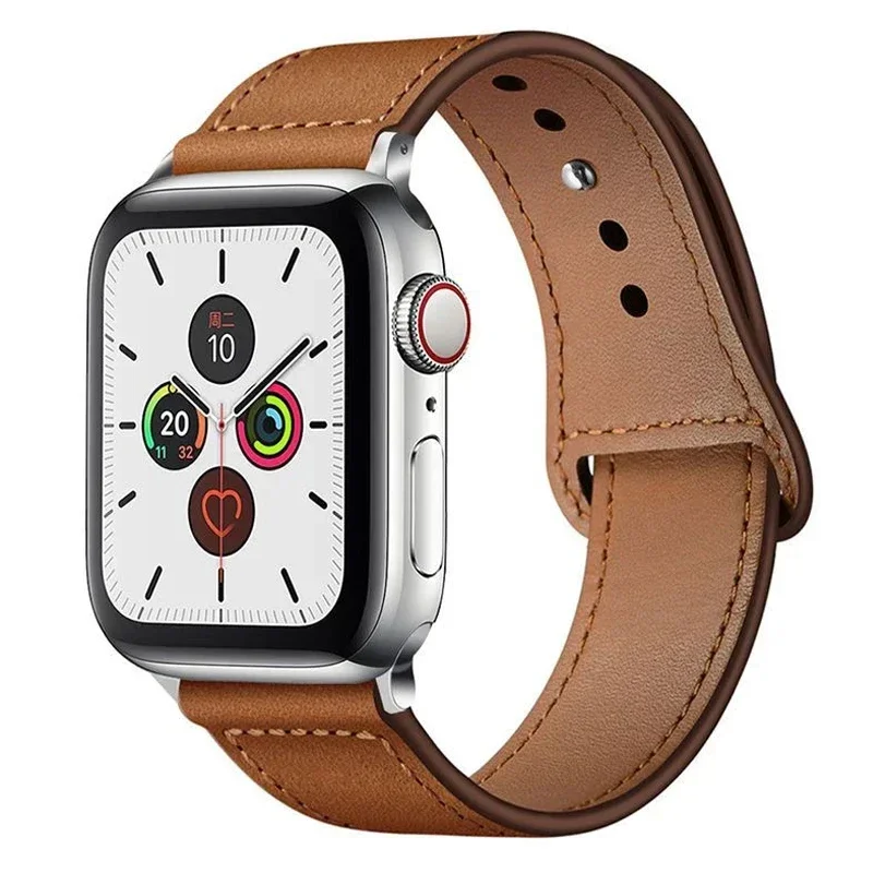 รูปสินค้า สายหนังแท้ Apple Watch ใส่สบาย ดีไซน์สวย หลายขนาด