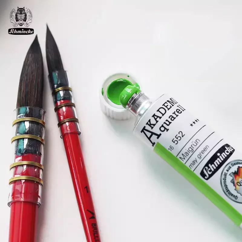 Germany Schmincke-KADEMIE Academy Grade 15ml/0.5 Fl Oz Tubes Extra Fine Watercolor Paint Art Painting Artists Drawing Supplies watercolor paint,watercolor pigment