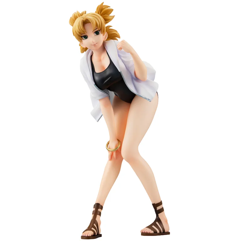 

In Stock Original MegaHouse GALS Temari NARUTO Shippuden 19CM Anime Figure Model Collectible Action Toys Gifts