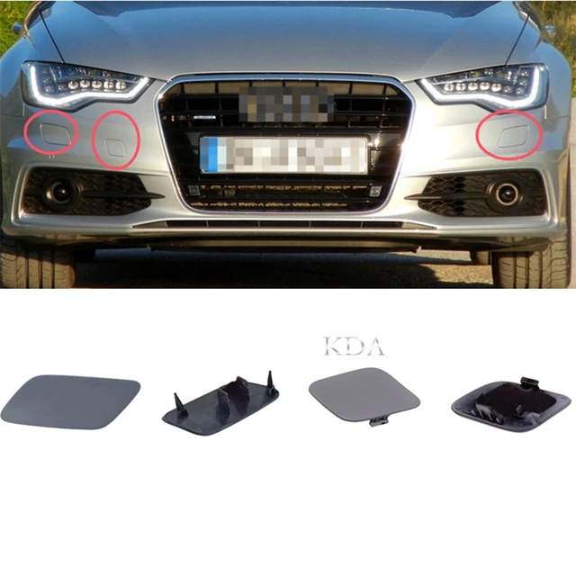 Tow Eye Cover For 2012-2015 Audi A6 Quattro - Front Bumper Fog Light Area Replacement