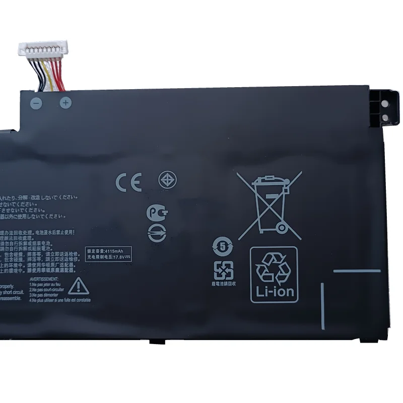 Bateria do Portátil para Asus Zenbook Pro 15 Ux535 Ux535l Ux535lh Ux535li Ux535lh-bh74 Ux535lh-bn002t 15.4v 64wh C41n2002 - Imagem 6