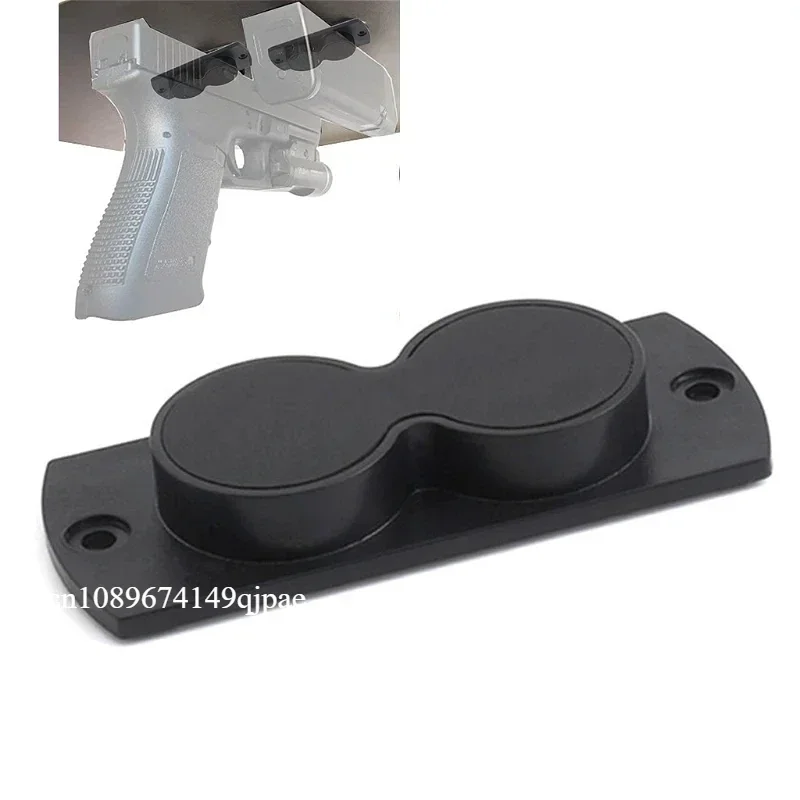 Tactical Gun Magnet Mount Magnetic Holster 35LB Rating Concealed Holder Anti-Scratch Cap Screws For Glock G17 19 34 43x USP 1911