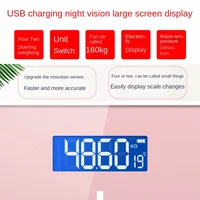 Electronic Weight Scale Precision Charging Home Scale Adult Health Scale Small Scale Balança Digital  Body Weight Scale 2