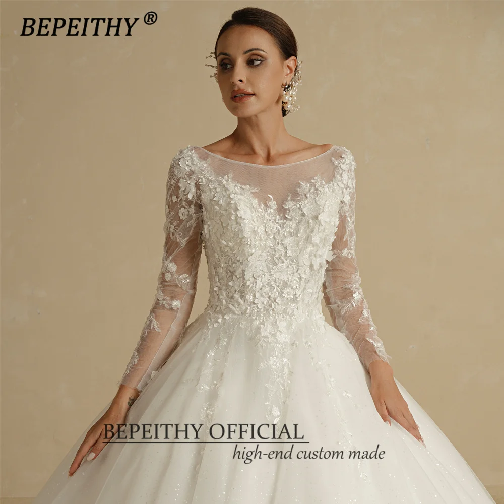 BEPEITHY ホワイト ウェディングドレス オフショルダー BEPEITHY ホワイト ウェディングドレス オフショルダー Bepeithy