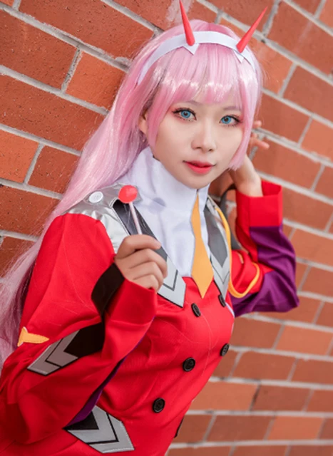 Anime Zero Two Cosplay Costume DARLING In The FRANXX Zero Two 02