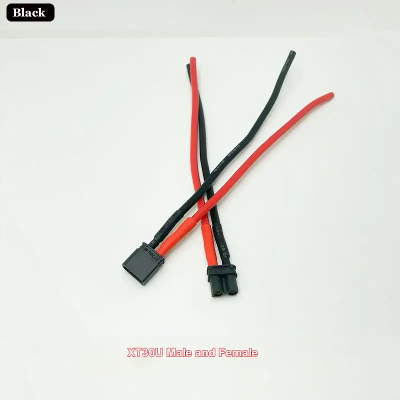 XT30 Connector Cable XT30U Male and Female Connectors with 14AWG/16AWG Silicone Cable For Remote Control Lithium Batteries image 9