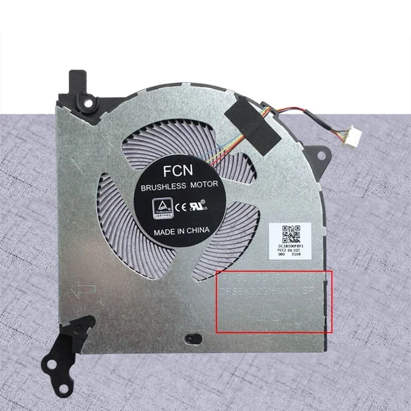 New Original Laptop CPU Cooling Fan For Lenovo Deliverer Legion Y7000 R7000 2020 81Y6 5-15IMH05 5-15ARH05 82AU 5F10S13914 DC5V