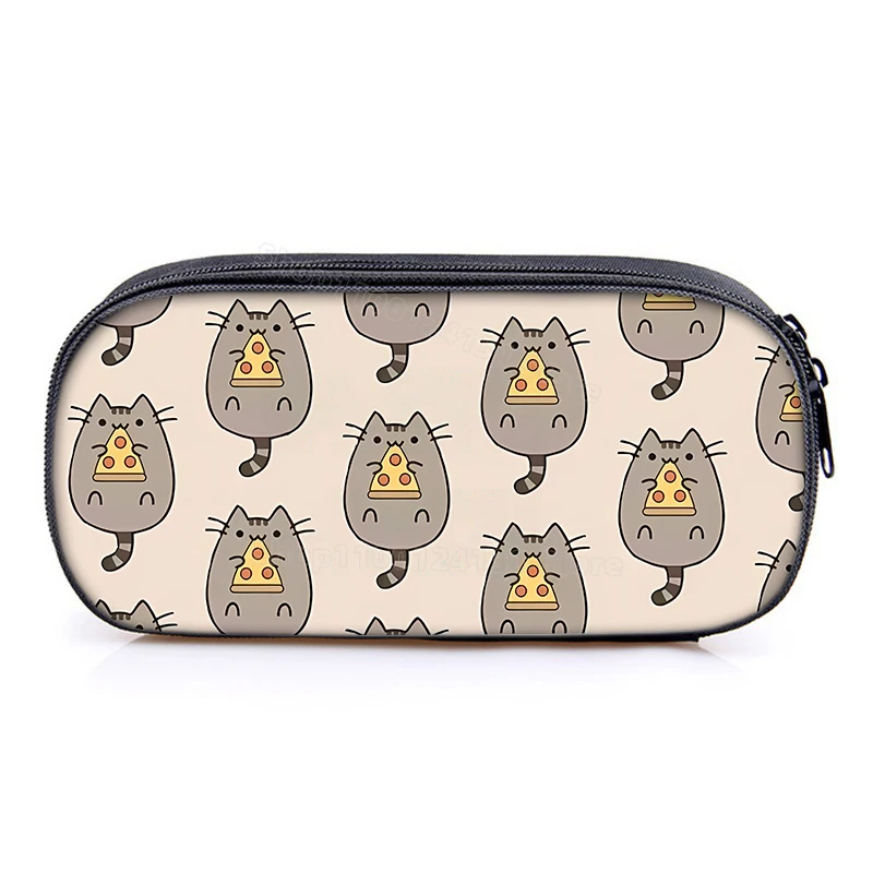 Pusheen Pencil Case Student Products Girl Boy Pen Case Bag Cute Cat Large  Capacity Pencil Box Pouch Stationery Supplie Xmas Gift - AliExpress
