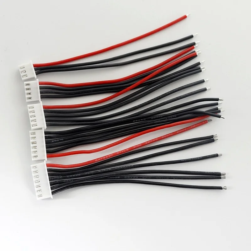 5 шт./лот 2S 3S 4S 6S Lipo Battery Balance зарядный кабель и AB clip IMAX B6 соединительный провод, оптовая продажа