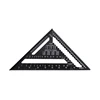 12 inch Speed Square Metric Triangle Ruler Aluminum Alloy Measuring Ruler Woodworking Angle Protractor Building Framing Tools 5