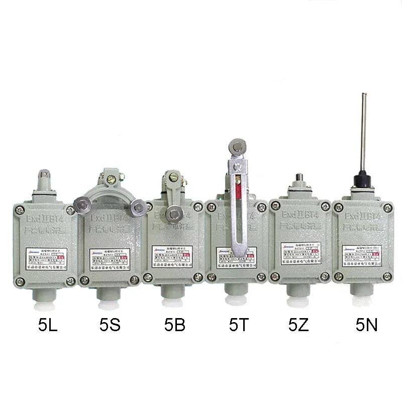 

BZX51 Explosion-proof Travel Switch BZX51-5B 5L 5Z 5N 5S 5T Roller Single-arm Limit Switch 380V