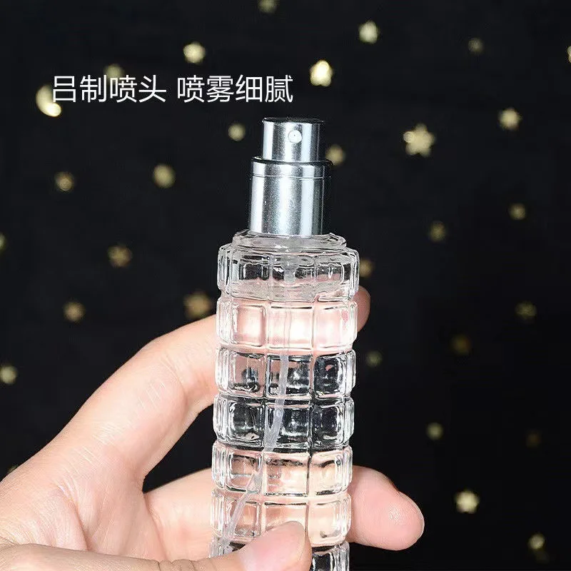미스트 스프레이 유리 병 30ml 유리 두꺼운 바닥 실린더 스프레이 향수병 빈 화장품 용기, 도매