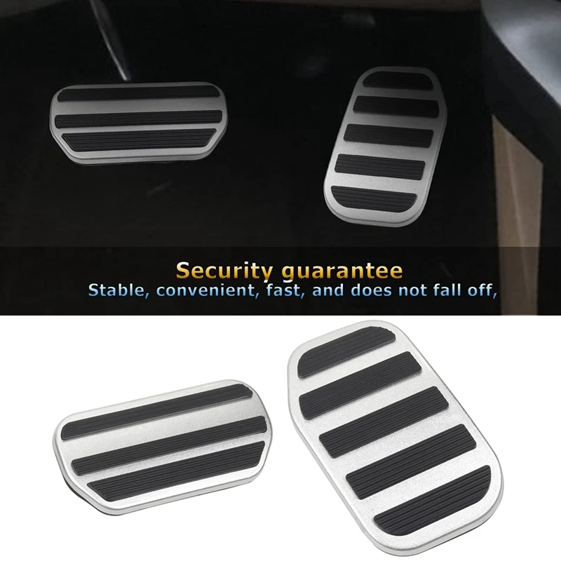 Foot Pedal Pads for Ford F150-Brake And Accelerator Gas Pedal Covers Car Pedals Replacement Spare Parts Accessories Car Pedals Pedal Cover
