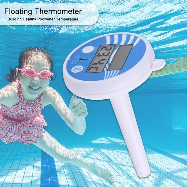 Pool Temperature Meter, Multi Function Floating Wireless Swimming Pool  Thermometer Convenient For Pool 