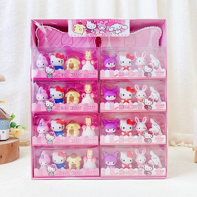 [8-in-1] Hello Kitty 8pcs B Pencil Set Pink