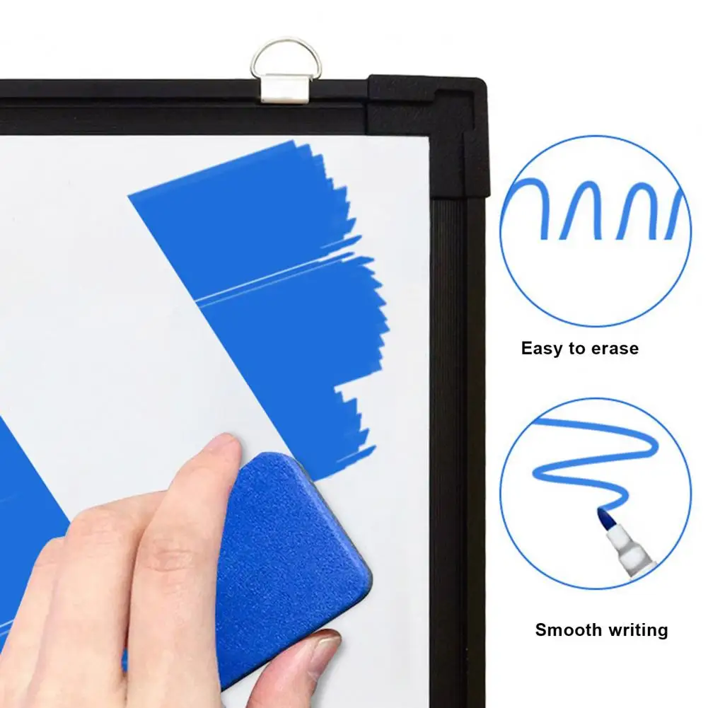 40x30cm Dry Erase Board Double-sided Magnetic Dry Erase Whiteboard with Hooks for Office Classroom 40x30cm Wall for Teaching
