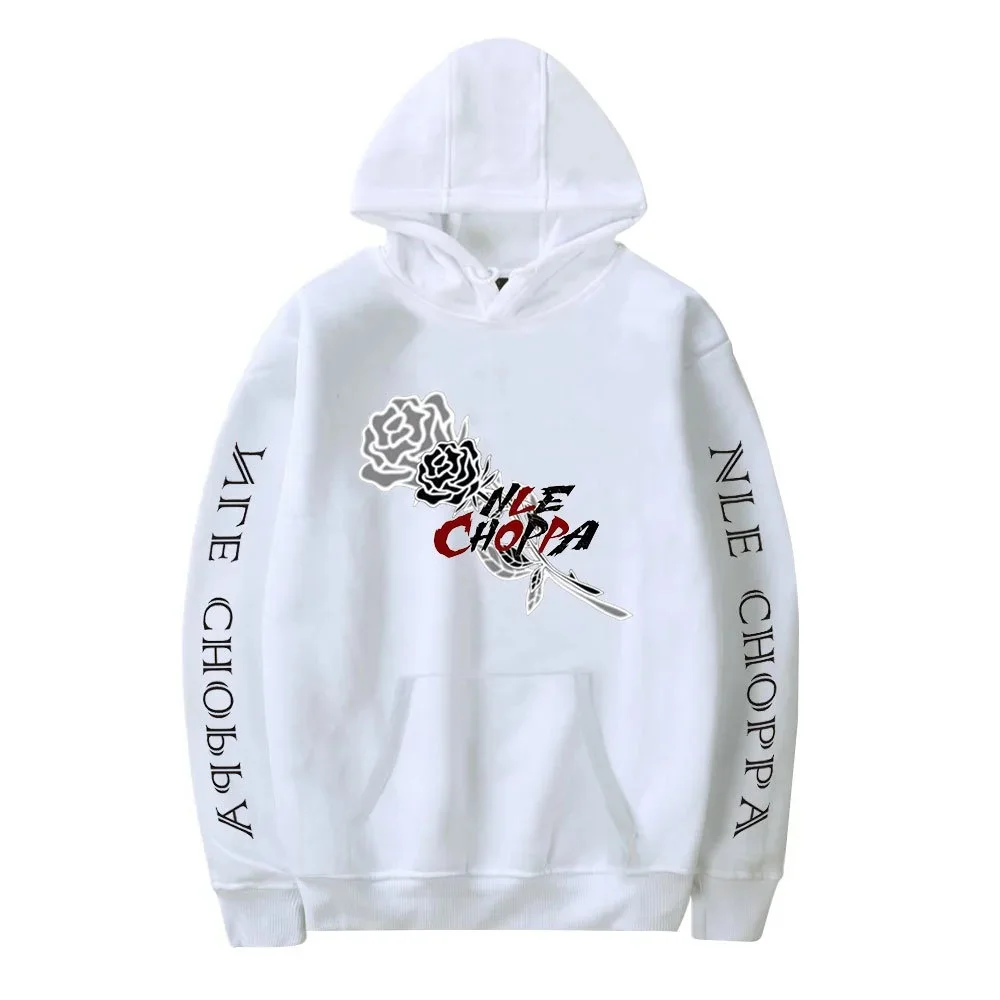

NLE Choppa Mercch RapperHoodie Men/Women Harajuku Style Sweatshirt Streetwear Personalised Hoodies Clothes