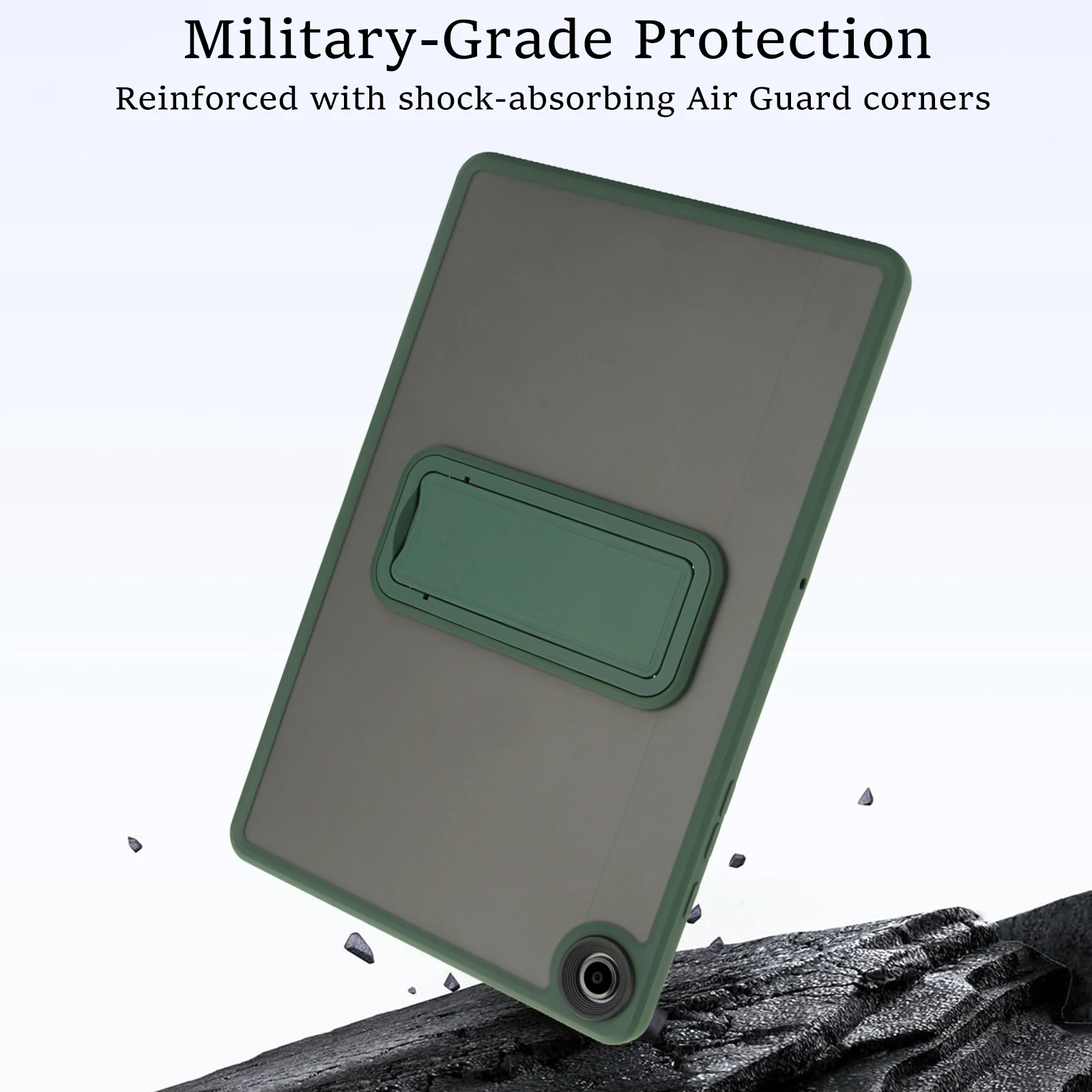 Versatile Shockproof Tablet Case with Kickstand and Hard Holder Cover