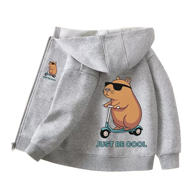 Schattige Capybara In The Pocket Hoodies Cartoon Grafisch Sweatshirt Meisje Lange Mouwen Top Y2k Sudadera Kids Pullover Babyjongenskleding kopen vanaf een prijs van 9.5