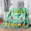 6 Size Warm Soft Pokémon Stitch Pikachu Print Blanket Fluffy Children and Adults Sofa Plush Bedspread Throw Blanket for Sofa Bed 4