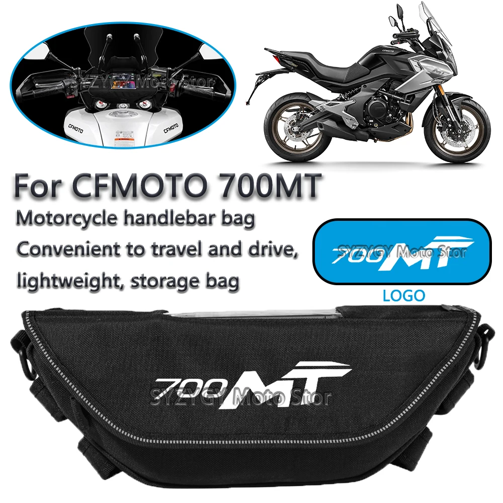 Per Cfmoto 700Mt Moto Panniers Moto Manubrio Borsa Moto Borsa Di Immagazzinaggio Moto Borsa Impermeabile