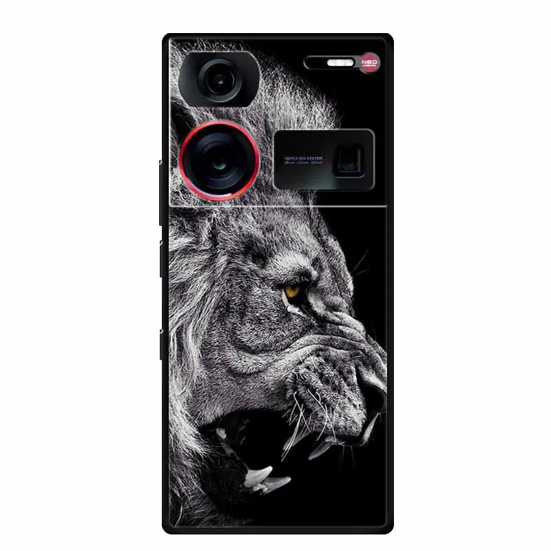 Sleek Black Silicone Soft Back Cover for Smartphones - 6.8 Coque