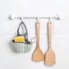 Home Storage Drain Basket Kitchen Sink Holder Adjustable Soap Sponge Hanging Drain Basket Bag Kitchen Accessories 5