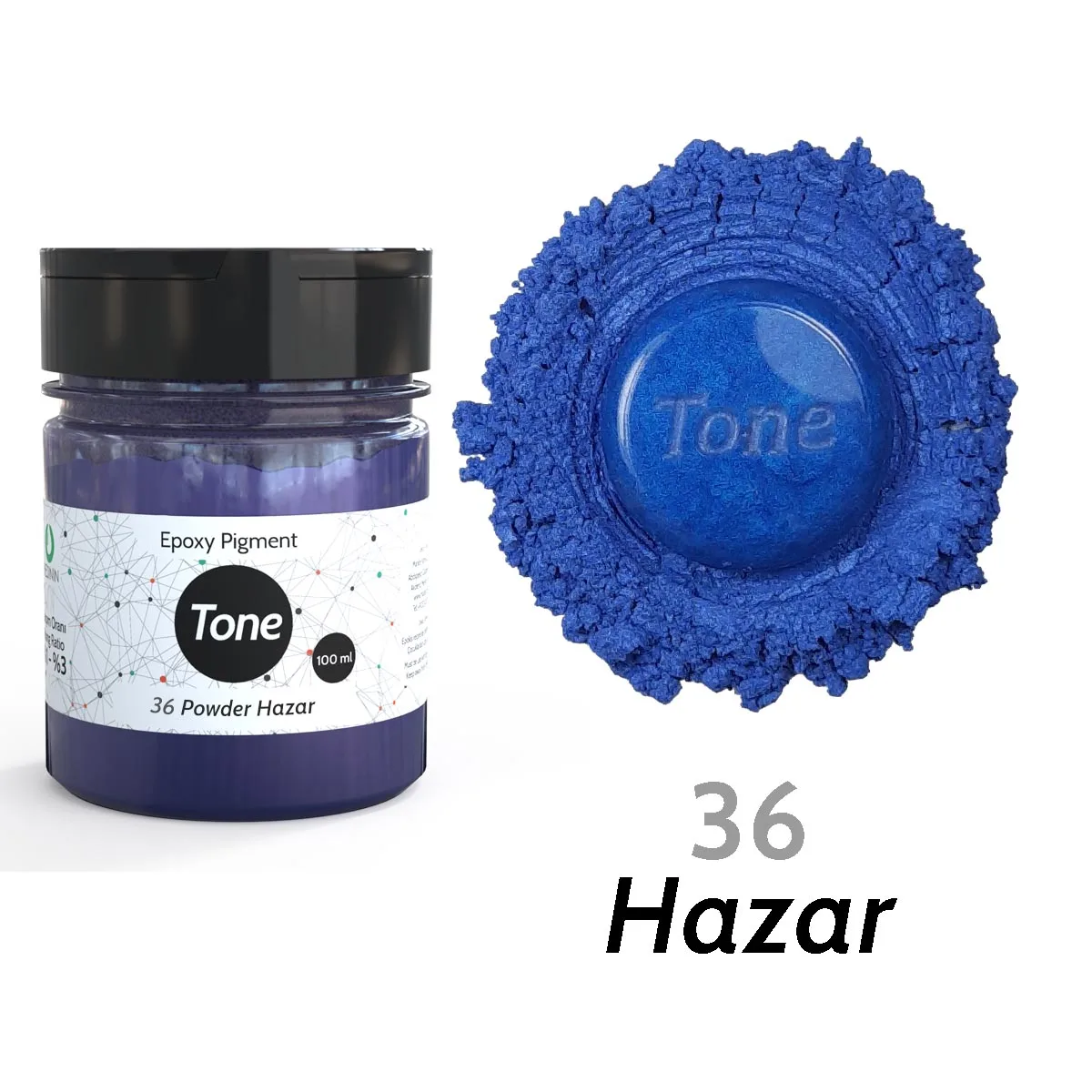 

Tone Powder Caspian Epoxy Resin Pigment 100 ml Powder Pearl Color Colorant Paint Kit Dye Coloring