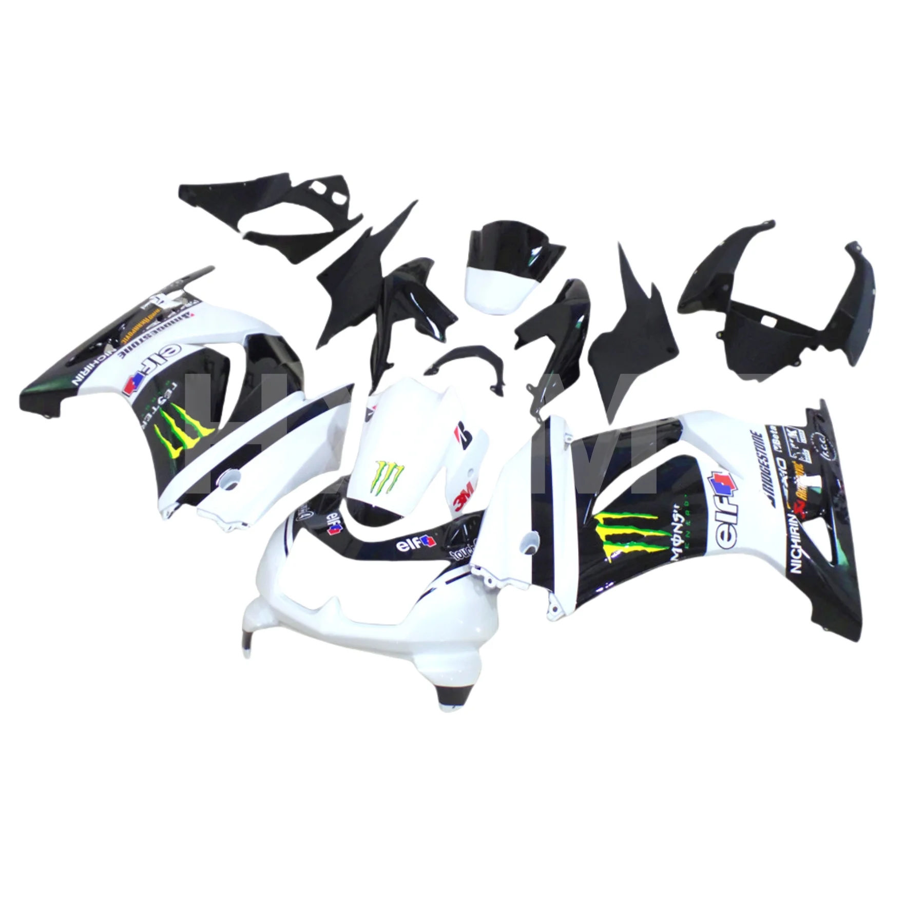 Motorcycle Fairings Kit for KAWASAKI Ninja ZX250R 08 09 10 11 12 ZX 250R EX250 2008 2010 2012 Injection Green Bodywork Set - Image 6