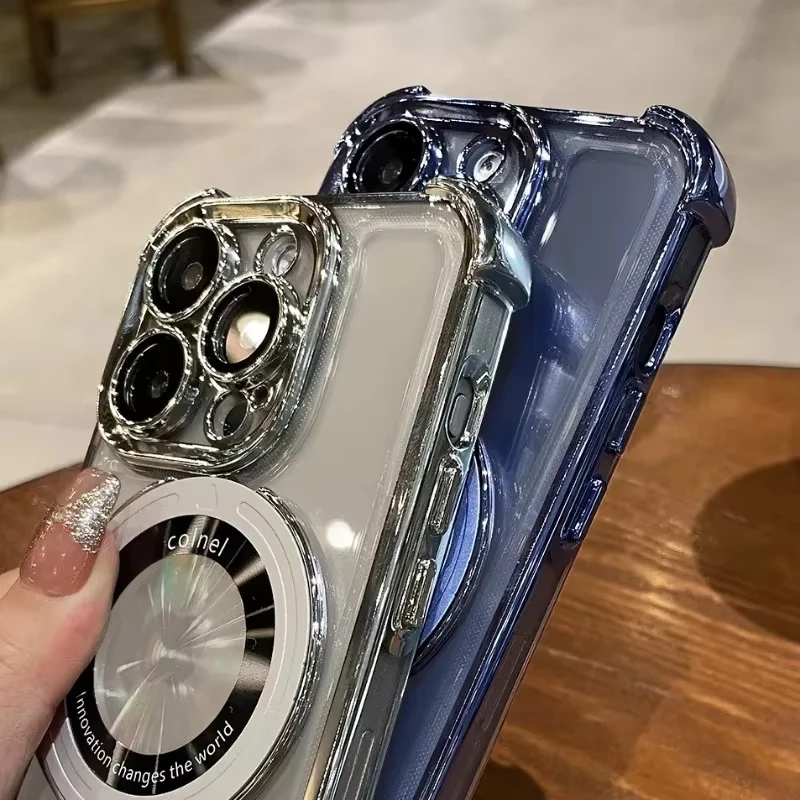 Premium Shockproof Magnetic Bracket Case with Holder Stand Cover
