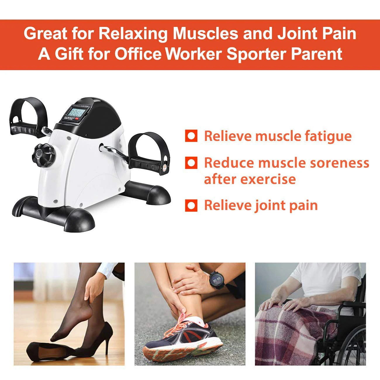 Portable Under-Table Pedal Exerciser 4