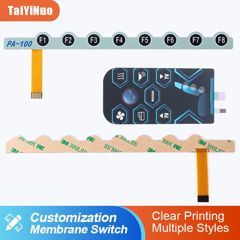 Key Pad Graphic Overlay Button Panel Membrane Keypad Array Keyboard Membrane Switch DIY Kit For Arduino