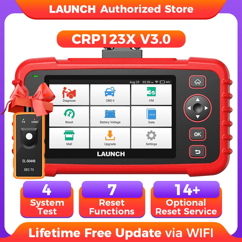 NEW CRP123X V3.0 LAUNCH Car Code Reader Automotive Scanner OBD2