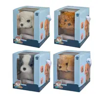 Realistic Plush Simulation Smart Dog Children Toy Can Walking And Call Electric Plush Robot Pet Dog Toddler Christmas Gift 0-7 1