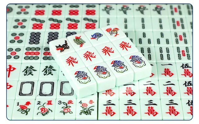 Hot Mahjong set 40mm High Quality Mahjong Games Home Games 144pcs mahjong  tiles Chinese Funny Family Table Board Game - AliExpress