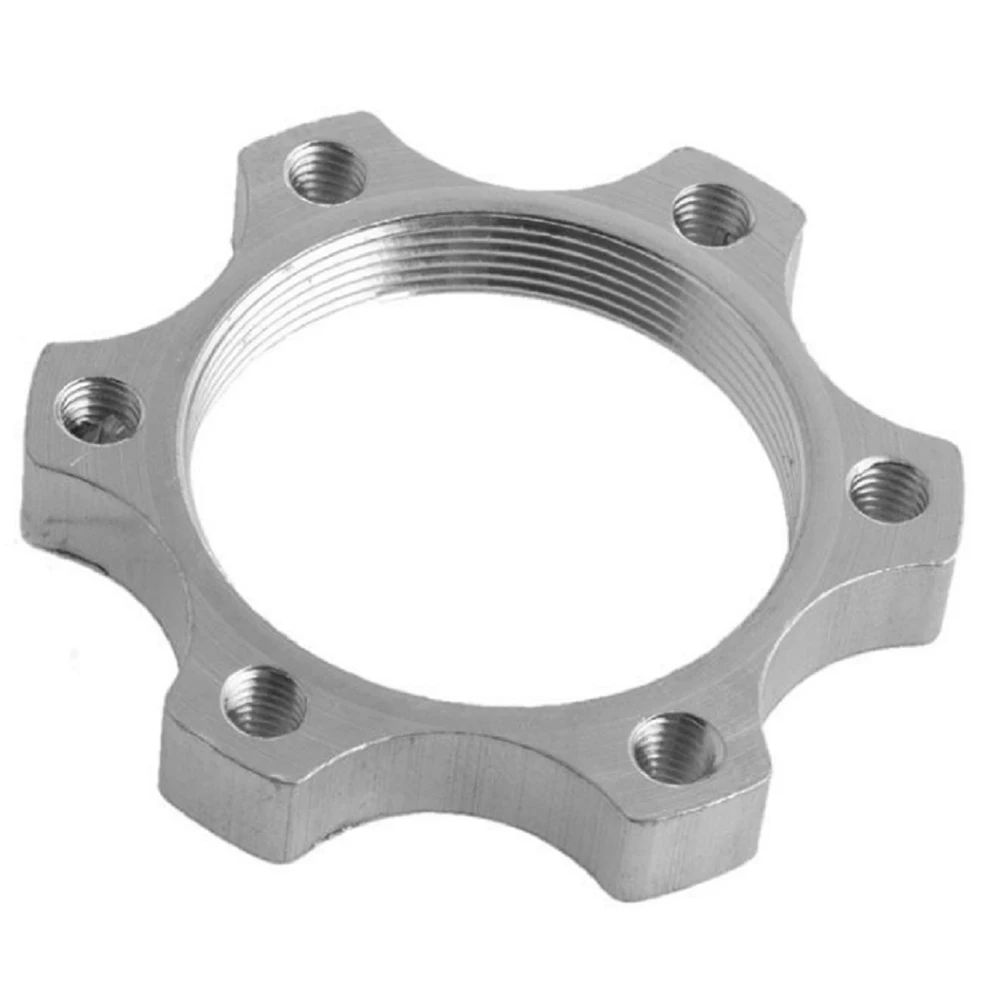 

Bicycle Adapter Flange Adapter Aluminum Alloy Parts Silver Tool 1pcs Accessories Cycling Outdoor Sports Portable