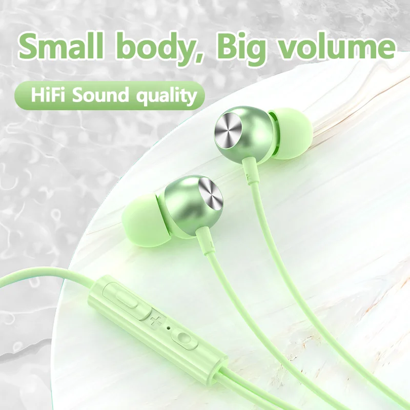 USB-C HiFi Surround Sound In-Ear Wired Headphones