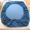 Coral Velvet Bedsheet Bedspread Milk Velvet Mattress Protective Cover Winter Plush Insulation Bedspread Single Queen King Size 6