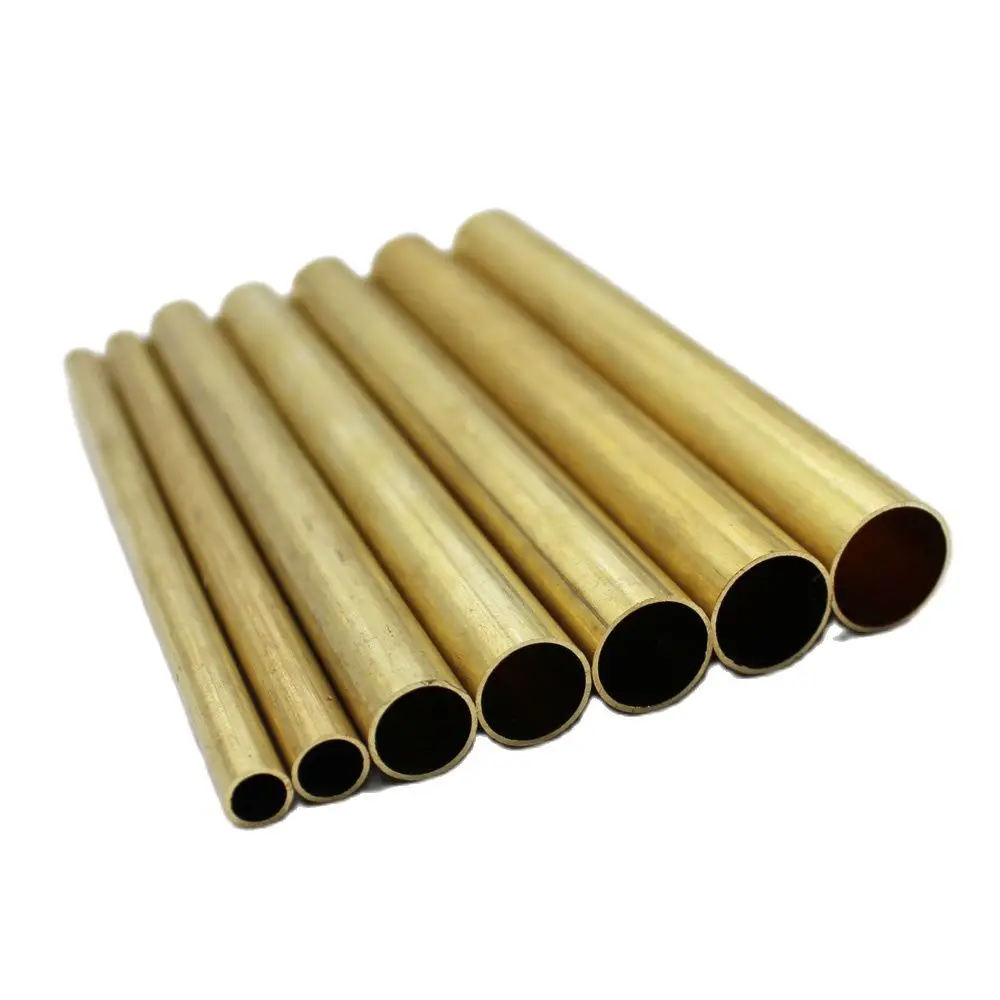 Brass Tube Pipe Model Tubing Round 2/3/4/5/6/7/8/9/10/11/12/13/14/15/16/17/18/19/20/30/35/40/45mm