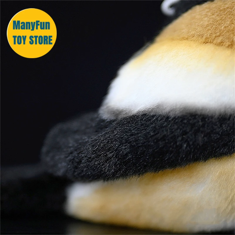 Realistic Long Tailed Tit Plush Toy Birds High Fidelity Plushie Tit Plush Toys Lifelike Animals Simulation Stuffed Toy For Kids 6