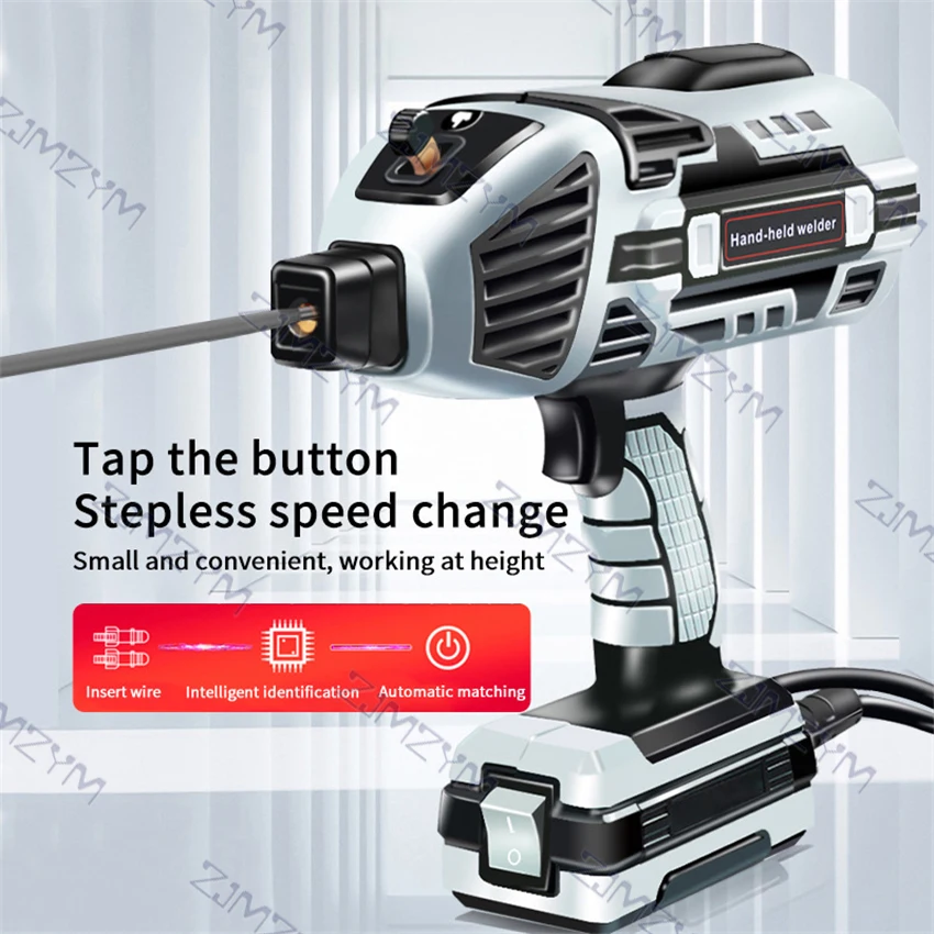 Hand-held Electric Welding Machine Semi Automatic Arc Welder Portable Inverter Welding Equipment Welder Tool 220V 4.6 kW 20-120A